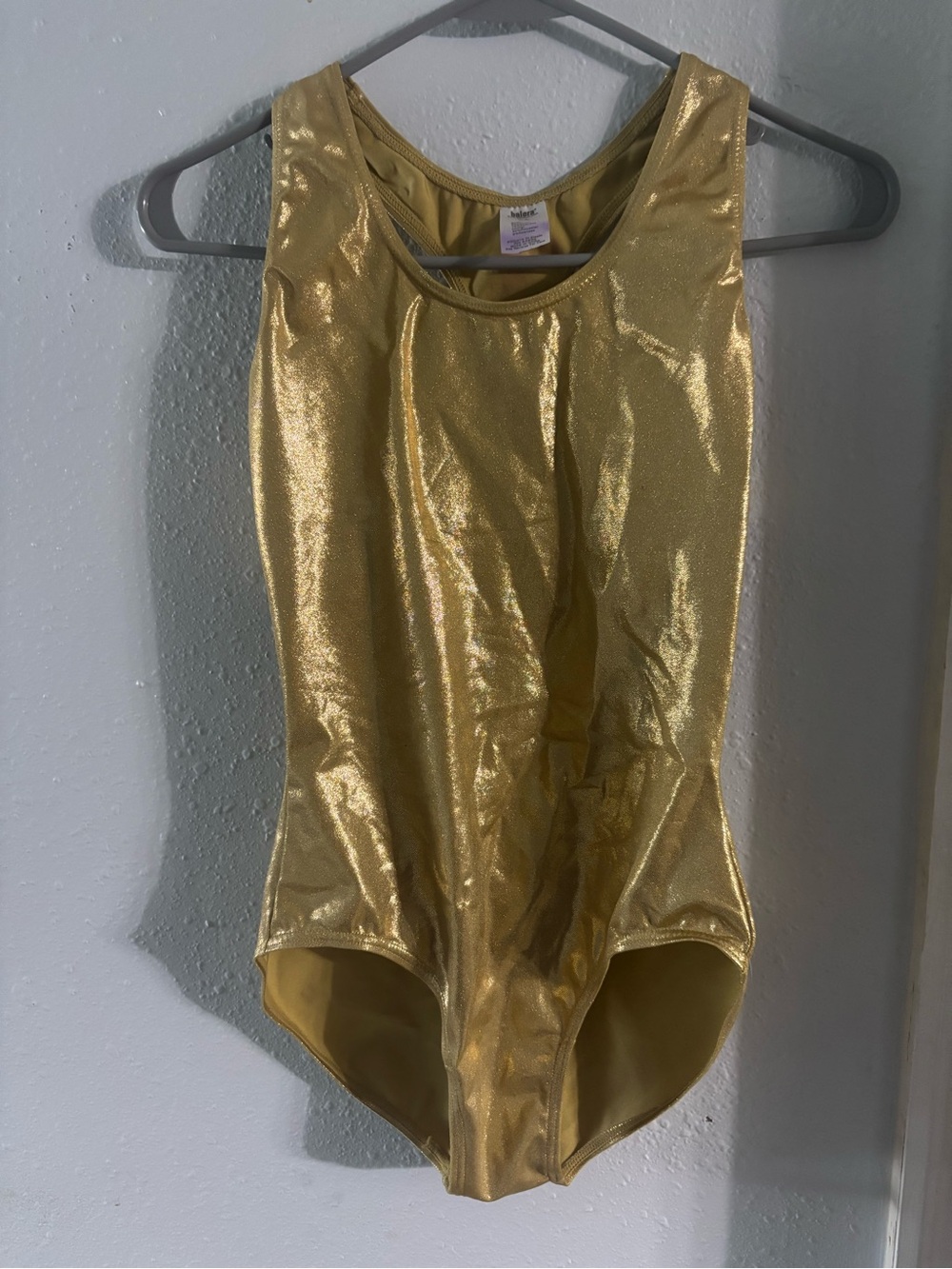 balera Gold Metallic Leotard
